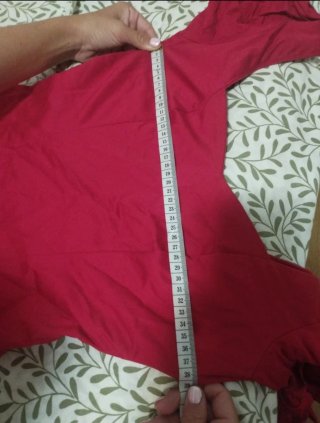 Traje Flamenca Diseño Rojo Talla 34