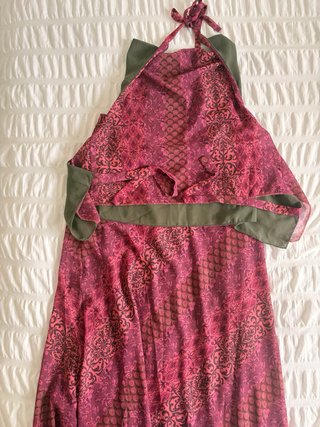Total look Basyco rosa y verde