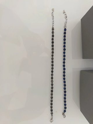 Bracciali Stroili Uomo/Donna Blu e Argento