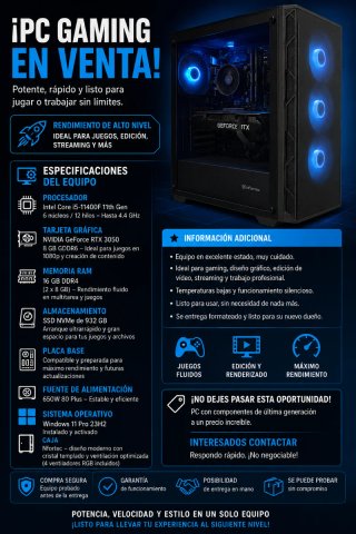 PC Gaming + Pantalla Asus TUF