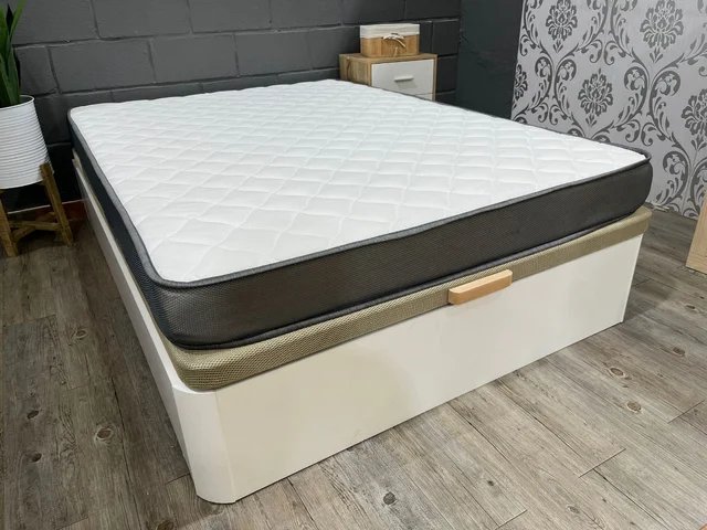 Cama Canapé 135cm Madera y Metal
