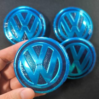 TAPABUJES VW 65mm · EMBLEMAS LLANTAS VOLKSWAGEN