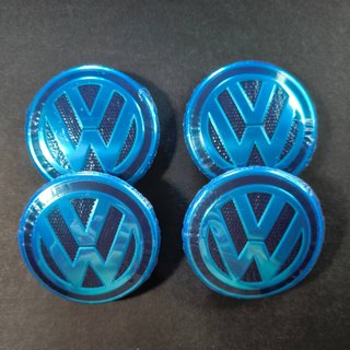 TAPABUJES VW 65mm · EMBLEMAS LLANTAS VOLKSWAGEN