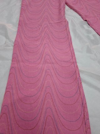 Pantalones anchos rosas