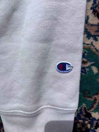 Sudadera Champion Blanca Talla L Y2K
