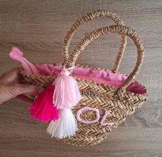 Bolso Cesta Mimbre Kbas LOL