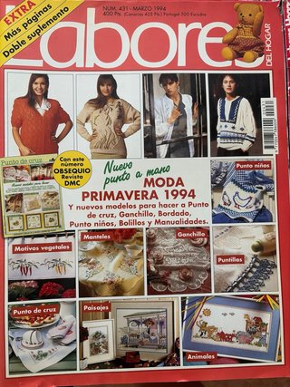 Lote revistas labores del Hogar