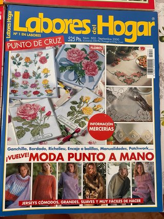 Lote revistas labores del Hogar