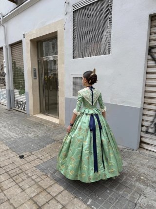 Traje Fallera Niña 9-11 Años. Actual