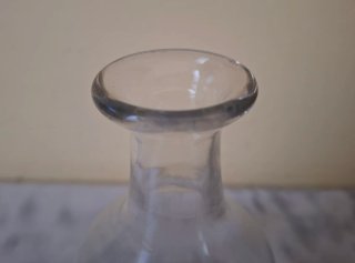 Jarra antigua cristal / Decantador vino