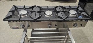 Cocina Industrial Gas 3 Fuegos