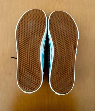 Zapatillas Vans Estrellas Grises y Azules