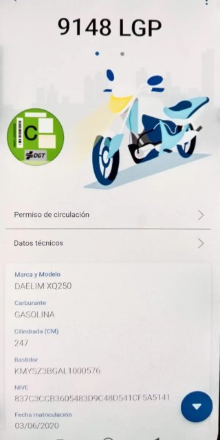 Maxi Scooter Daelim XQ2 300cc
