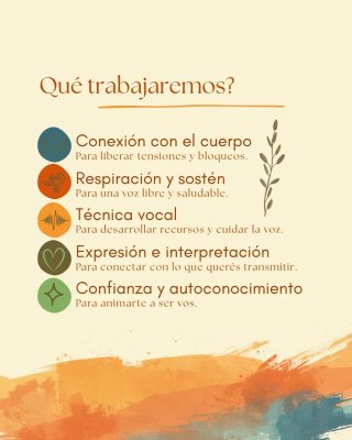 Clases de canto personalizadas ONLINE.