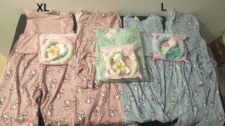 Pijama mujer XL y L