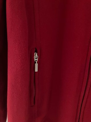 Cortefiel Trenca Lana Virgen Roja Talla M