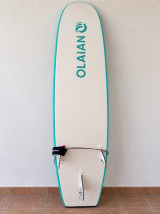 Tabla surf OLAIAN 7'5 con quillas y leash