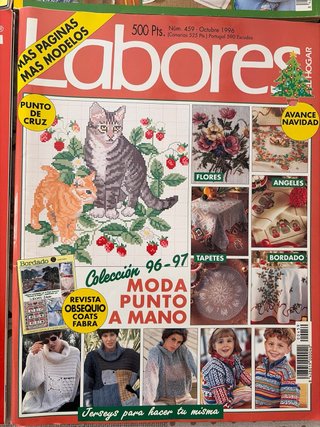 Lote revistas labores del hogar