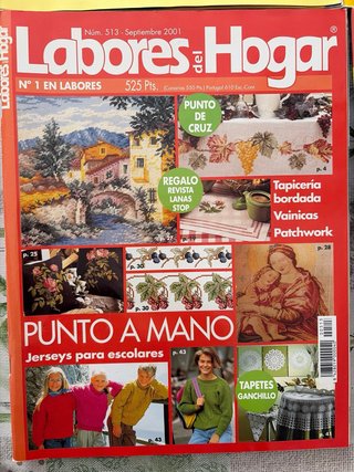 Lote revistas labores del hogar