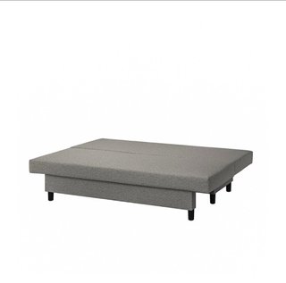 Sofá Cama IKEA Gris 3 Plazas + Almacenaje