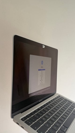Macbook Air 13 2020 Intel Retina Teclado Inglés