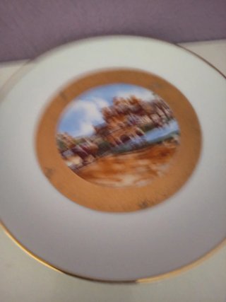 Juego 2 Tazas y Platos Limoges Porcelana