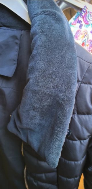 Anorak azul marino talla S