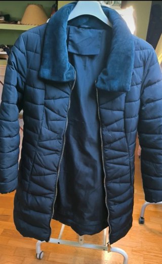Anorak azul marino talla S