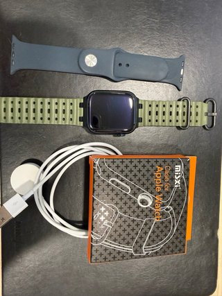 Apple Watch Series 9 GPS 45mm Verde/Plata