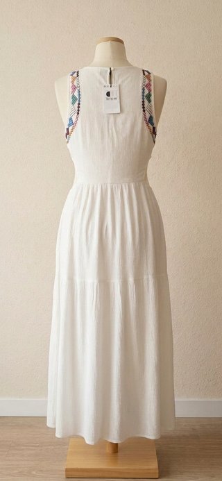 Vestido largo Desigual bordado
