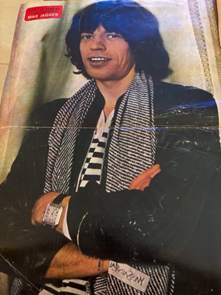 Lote 3 revistas portadas Stones + 2 posters