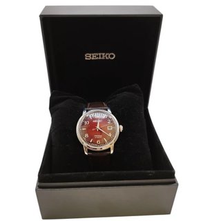 RELOJ AUTOMATICO SEIKO PRESAGE SRP45J1 COCTEL NEGRONI + CAJA