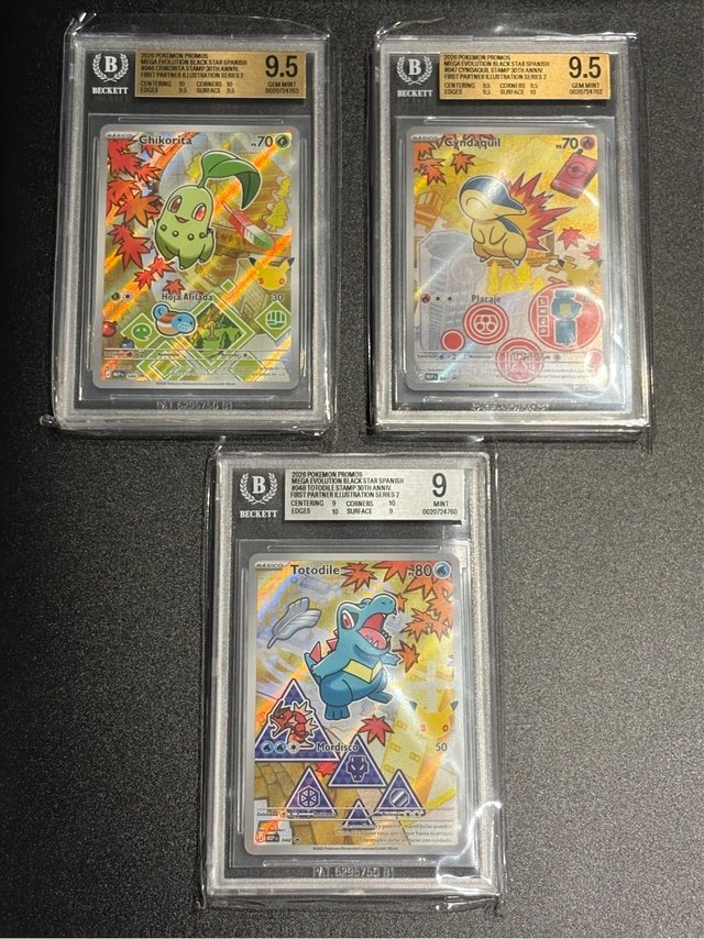 Pokémon Johto BGS Primer compañero Serie 2