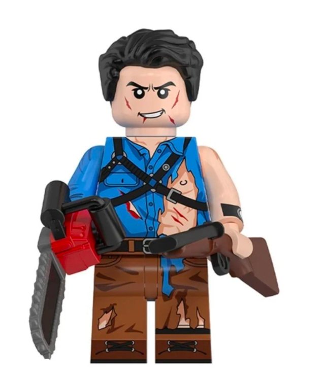 MiniFigura tipo Lego Halloween Posecion Infernal