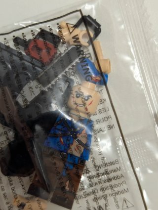 MiniFigura tipo Lego Halloween Posecion Infernal