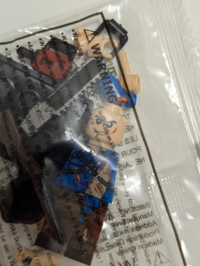 MiniFigura tipo Lego Halloween Posecion Infernal