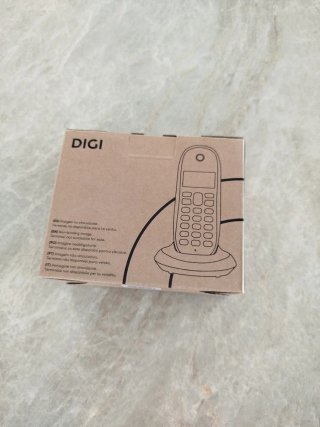 Teléfono Inalámbrico DIGI Negro Nuevo
