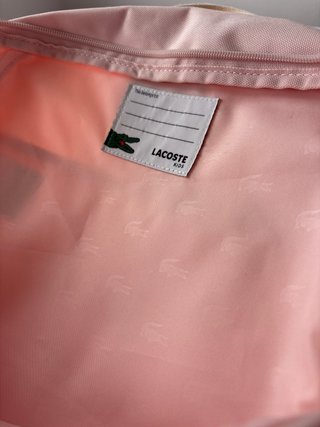 Mochila Lacoste Rosa y Fucsia