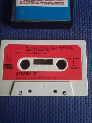 2 Musicassette Rolling Stones 1977