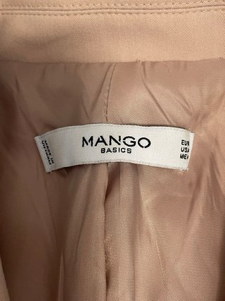 Blazer Americana Mango Beige Talla L