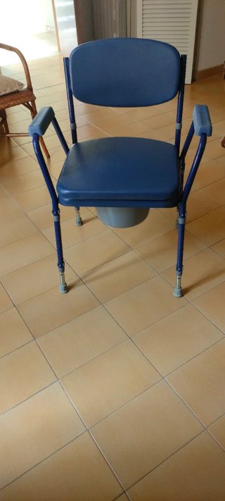 Sillas WC acolchada