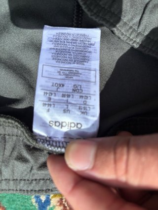 Pantalón Adidas Gris Talla L