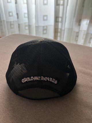 Gorra Chrome Hearts Hollywood Negra Plata