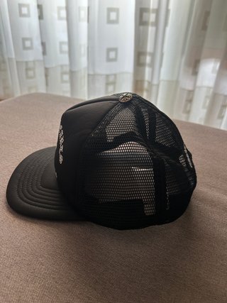 Gorra Chrome Hearts Hollywood Negra Plata