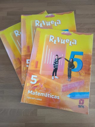 Libros Matemáticas 5 Primaria Revuela