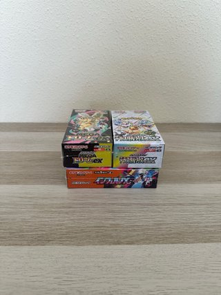 Lote 3 Cajas Pokémon Japonés