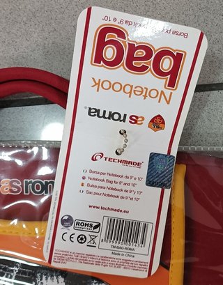 Borsa Notebook AS Roma 10 Ufficiale