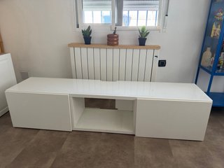 Mueble TV BESTÅ de IKEA Blanco