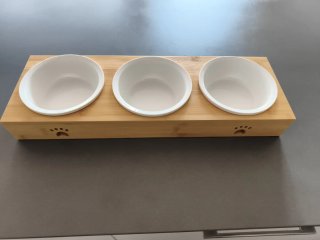 3 Cuencos Blancos Porcelana