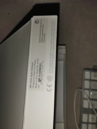 Teclado Apple Keyboard Blanco